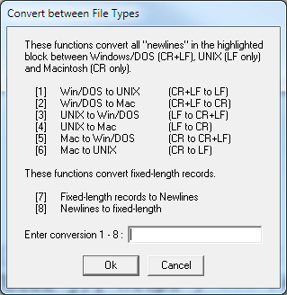 vEdit converts between many file types
