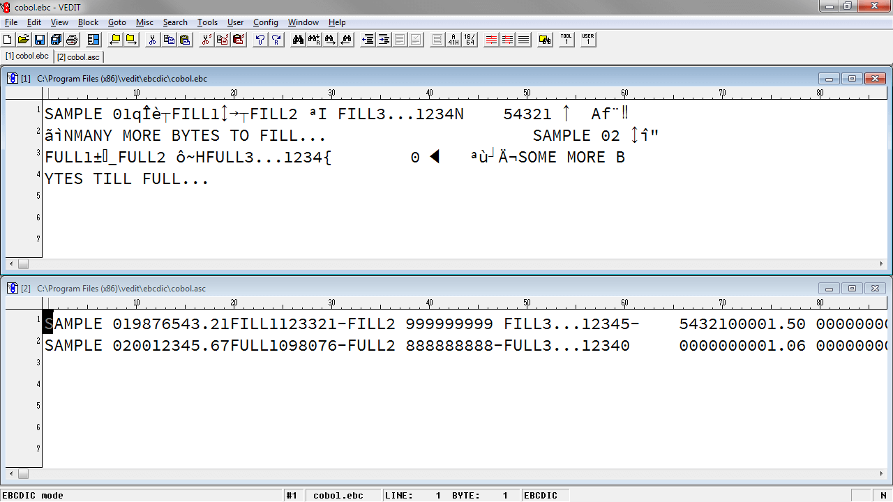 vEdit Advanced Search and Replace includes pattern matching and regular expressions